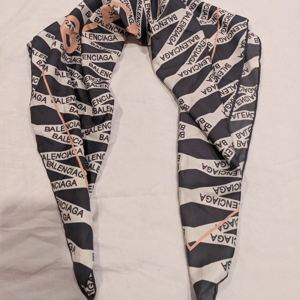 Balenciaga silk scarf
